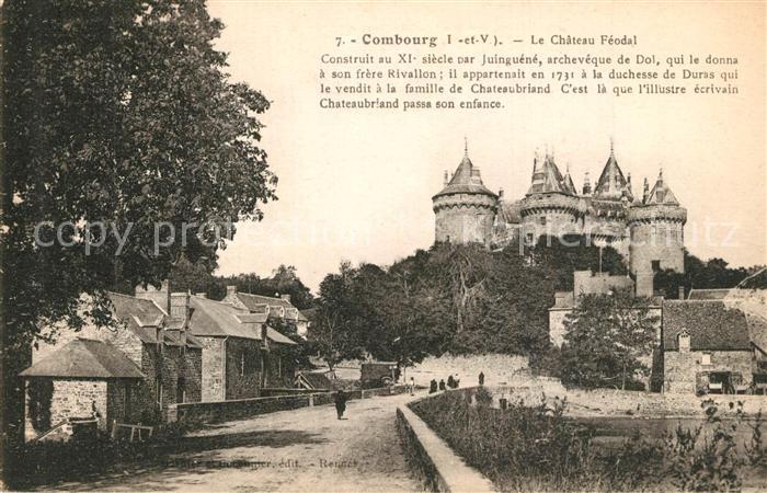 Combourg Le Chateau Feodal