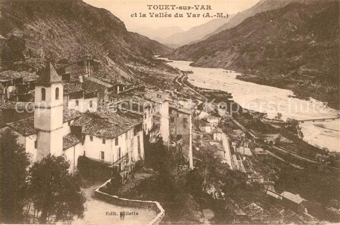 Touet-sur-Var et la Vallee du Var