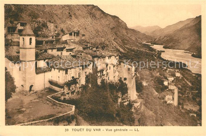 Touet-sur-Var Vue generale