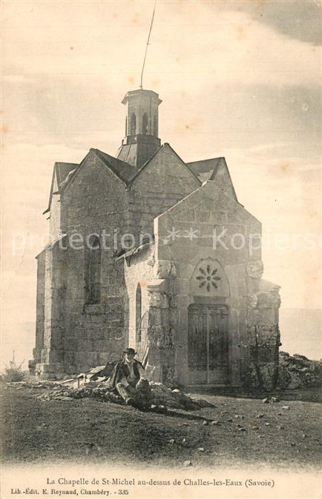 Challes-les-Eaux La Chapelle de St Michel au dessus
