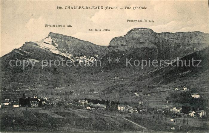 Challes-les-Eaux Vue generale