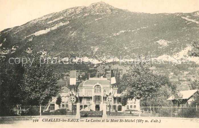 Challes-les-Eaux Le Casino et le Mont St Michel