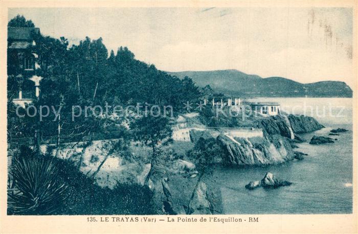 Le Trayas  83 Var La Pointe de l'Esquillon