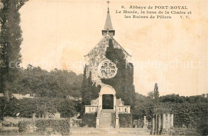 Port-Royal-des-Champs Magny-les-Hameaux 78 Yvelines Le Musee la base de la Chair