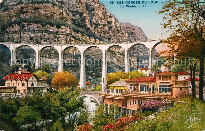 Le Bar-sur-Loup Les Gorges du Loup Le Viaduc