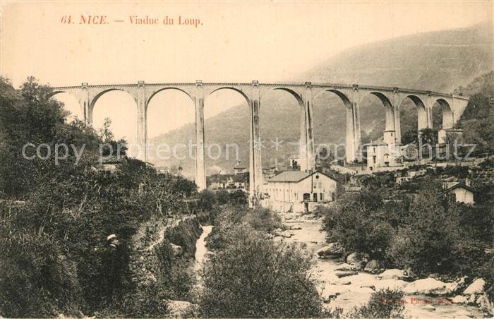 Nice Alpes Maritimes Viaduc du Loup