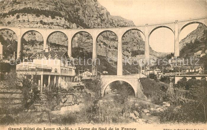Le Bar-sur-Loup Grand Hotel du Loup Ligne du Sud de la France