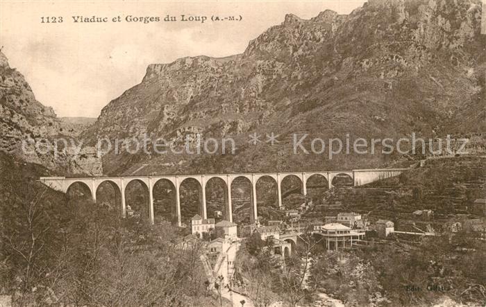 Le Bar-sur-Loup Viaduc et Gorges du Loup