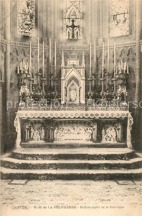 La Delivrande Notre Dame de La Delivrande Maitre Autel de la Basilique