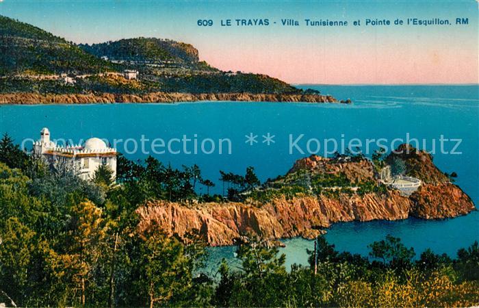 Le Trayas  83 Var Villa Tunisienne et Pointe de l'Esquill