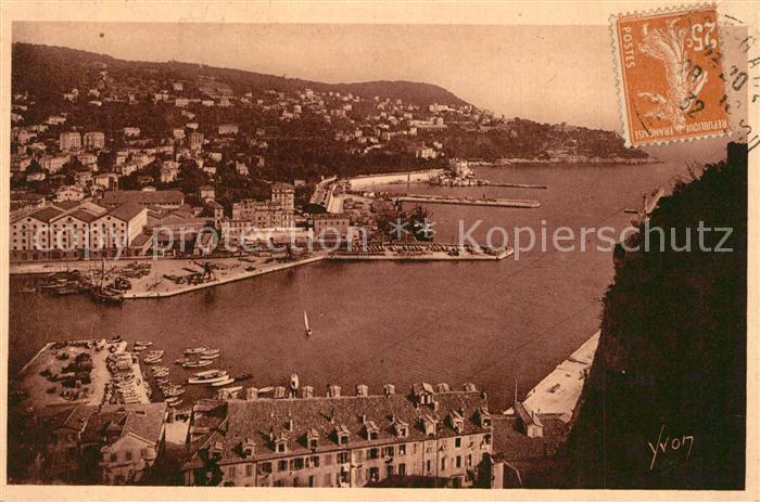 Nice Alpes Maritimes Entree du Port et Mont Boron