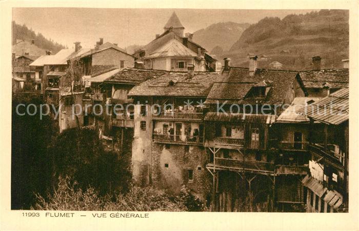 Flumet Vue generale