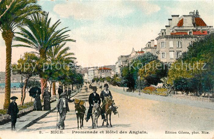 Nice Alpes Maritimes Promenade et Hotel des Anglais