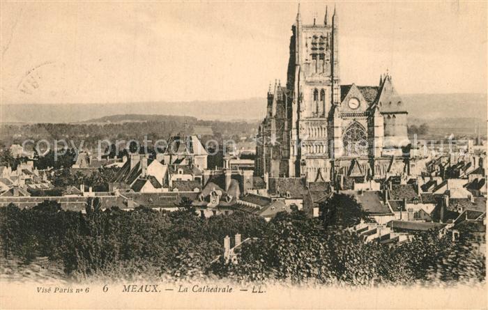 Meaux Seine et Marne La Cathedrale