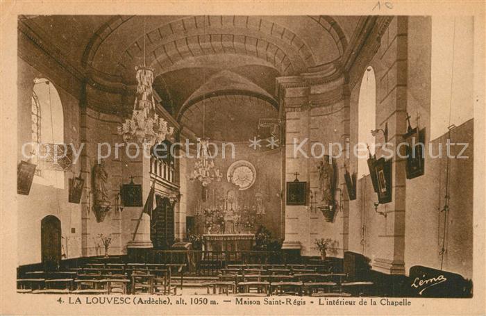 La Louvesc Maison Saint Regis Interieur de la Chapelle