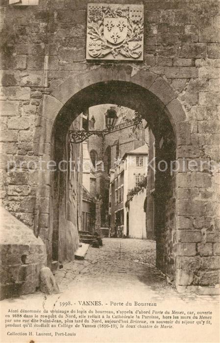 Vannes 56 Porte du Bourreau