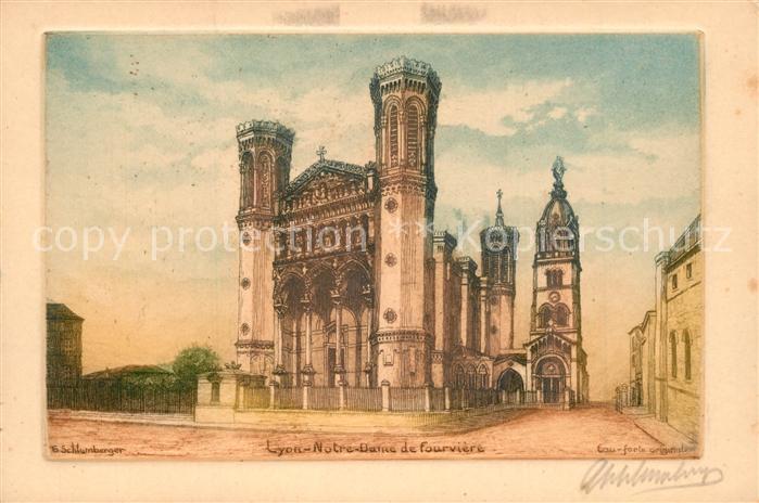 Lyon France Notre Dame de fouviere
