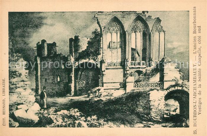 Bourbon-l Archambault Ancien Bourbonnais Vestige de la Sainte
