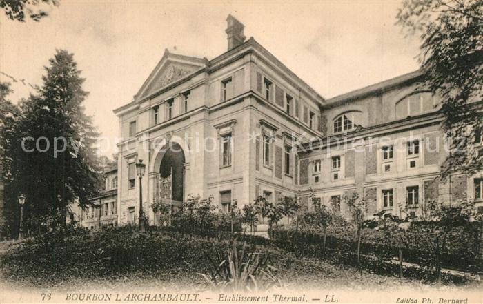 Bourbon-l Archambault Etablissement Thermal
