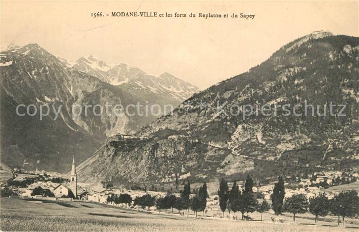 Modane et les Forts du Replaton et du Sapey