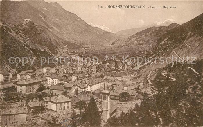 Fourneaux Modane Panorama Fort du Replaton Alpes