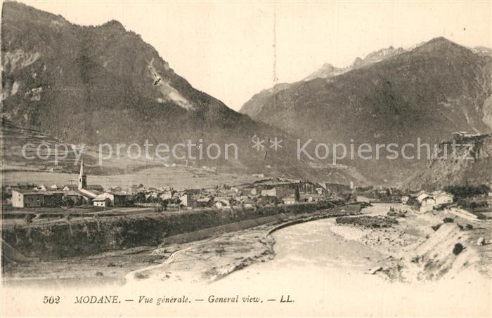 Modane Vue Generale Alpes