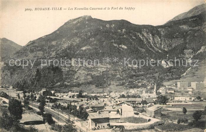 Modane Les nouvelles casernes et Fort du Sappey