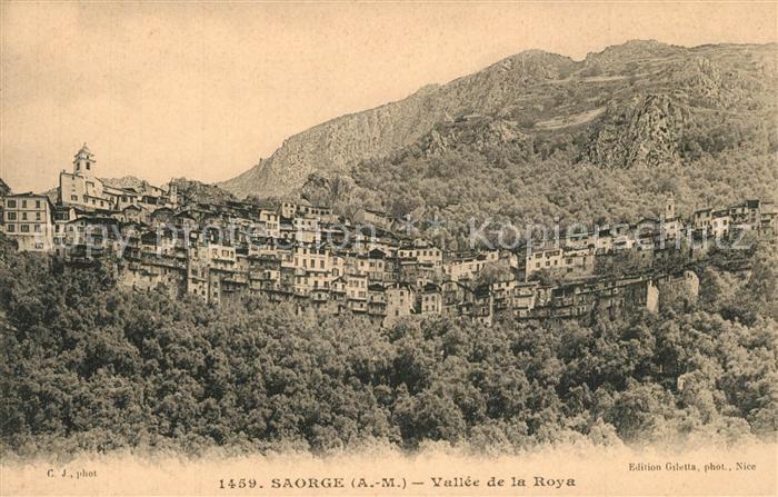 Saorge Panorama Vallee de la Roya