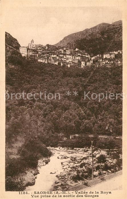 Saorge Panorama Vallee de la Roya