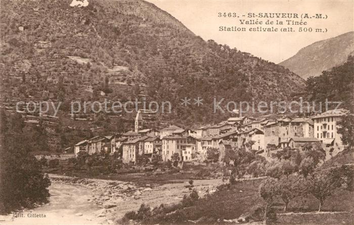 Saint-Sauveur-sur-Tinee Panorama Vallee de la Tinée