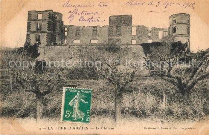 La Tour-d Aigues Ruines du Chateau