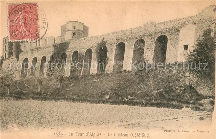 La Tour-d Aigues Chateau côté sud