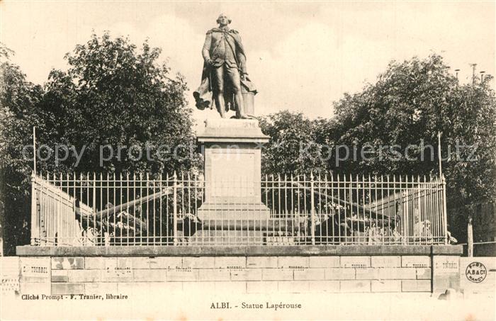 Albi Tarn Statue Lapérouse Monument