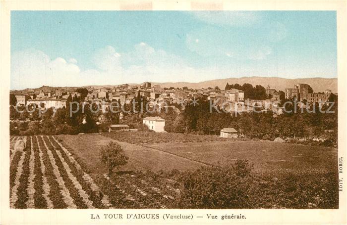 La Tour-d Aigues Vue Generale