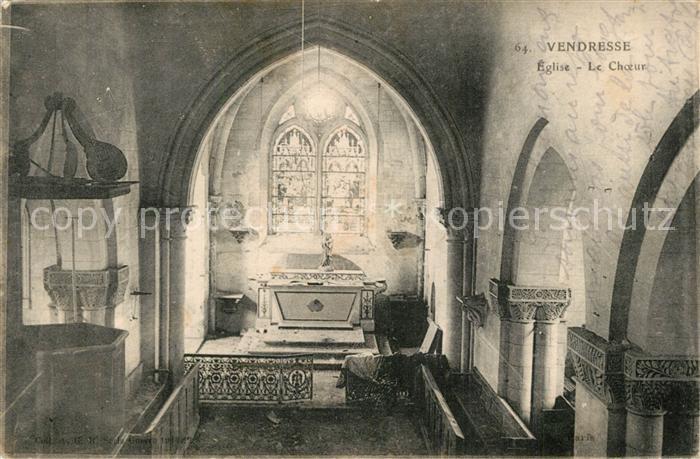 Vendresse Choeur de l'Eglise