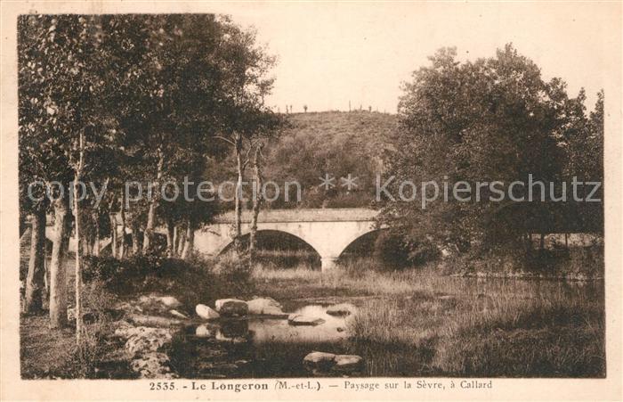 Le Longeron Paysage sur la Sèvre