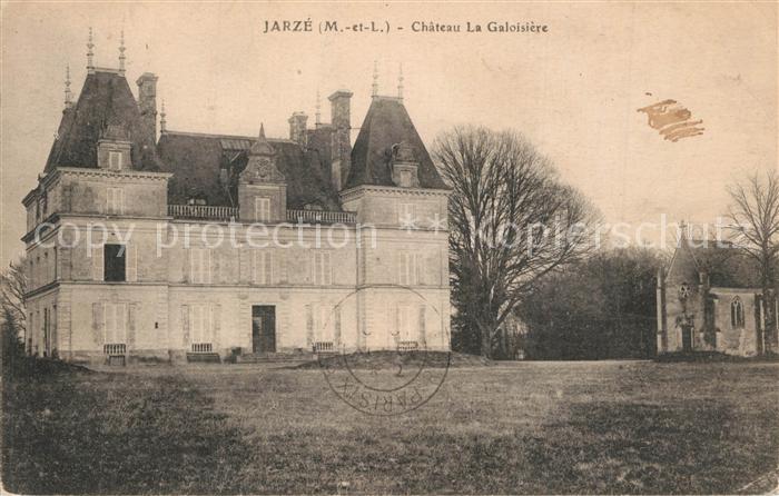 Jarze Chateau La Galoisière