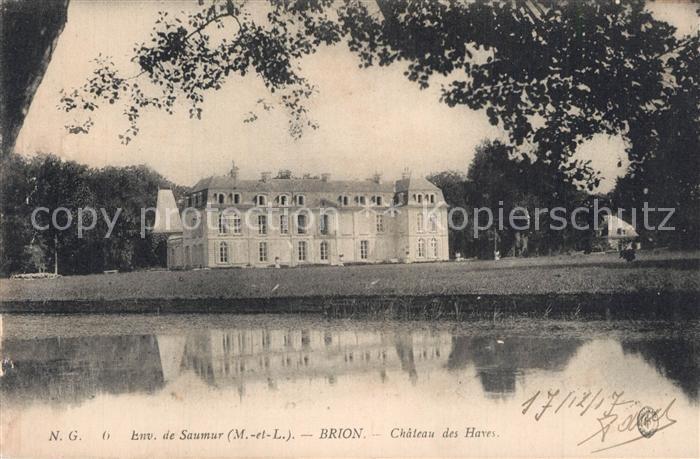 Brion Maine-et-Loire Chateau des Haves