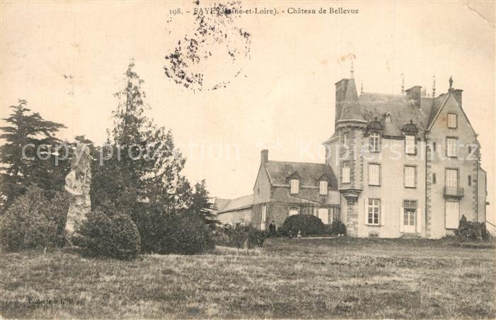 Faye-d Anjou Chateau de Bellevue