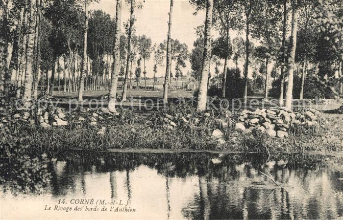 Corne Le rivage des bords de l'Authion
