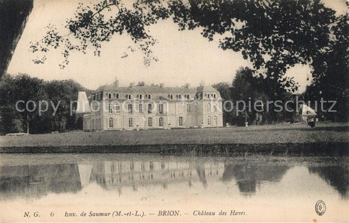 Brion Maine-et-Loire Chateau des Haves