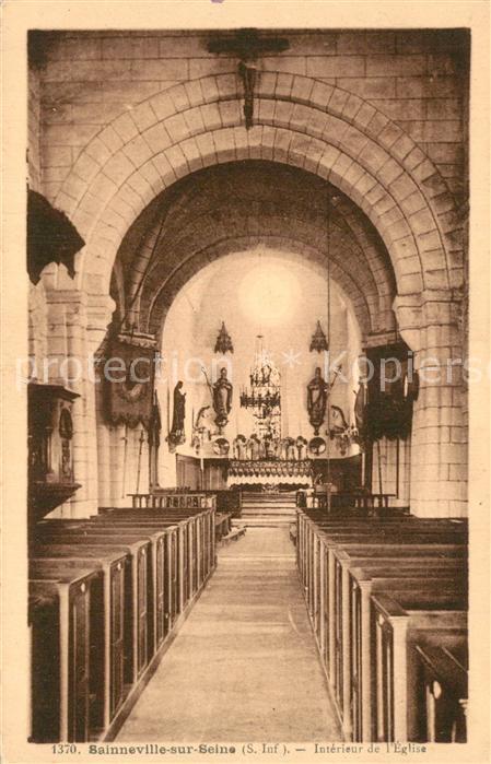 Sainneville Intérieur de l'Eglise