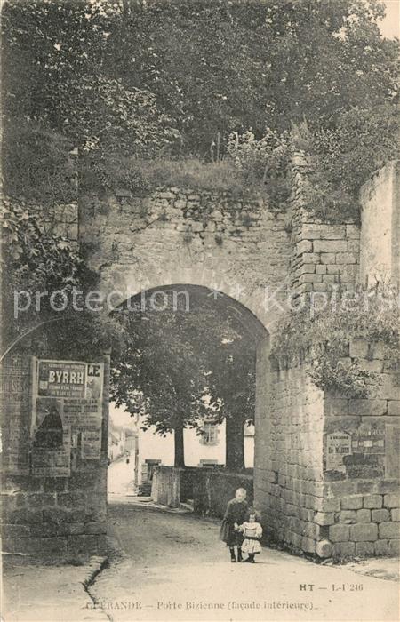 Guerande Porte Bizienne facade intérieure