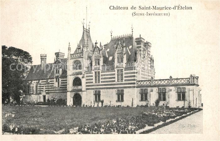 Saint-Maurice-d Etelan Chateau Schloss