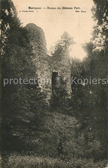 Mortemer Seine-Maritime Ruines du Chateau Fort