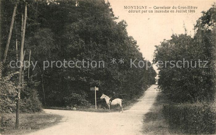 Montigny Seine-Maritime Carrefour du Gros Hêtre