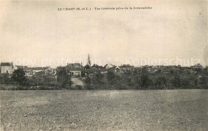 La Jubaudiere Vue Generale prise de La Jubeaudière