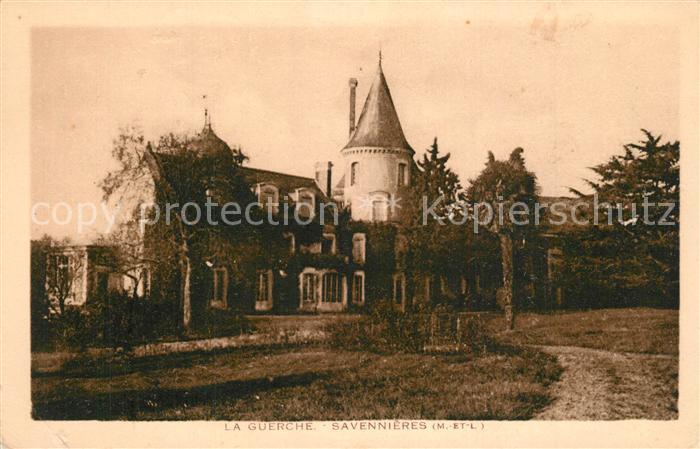 Savennieres Domaine de la Guerche Chateau Schloss