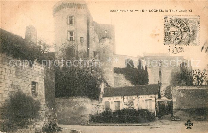 Loches Indre et Loire Tour Louis XI