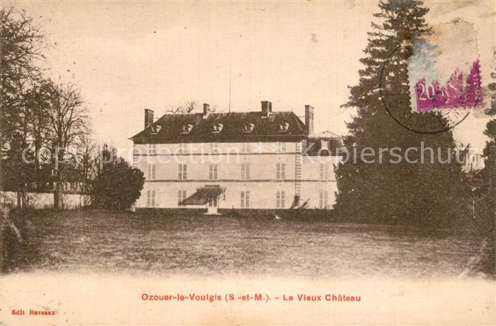 Ozouer-le-Voulgis Vieux Chateau Schloss